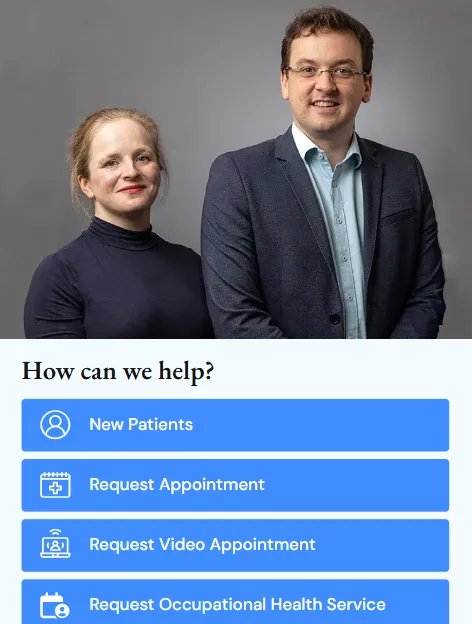 Mungret Medical Centre Website Design
